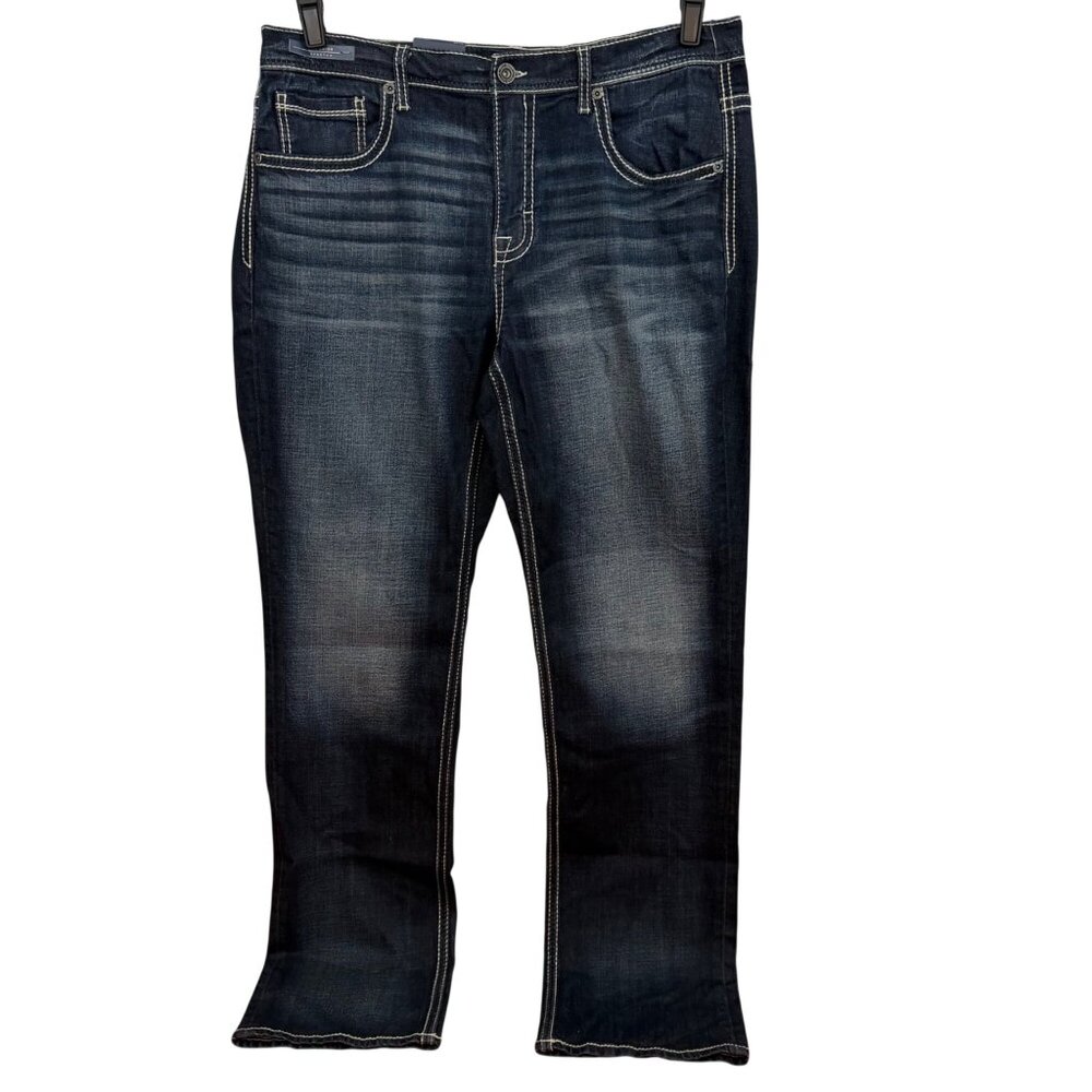 BKE Tyler Jeans - Men's 36x36 - Relaxed Fit Stretch - Bezak Color - NWT